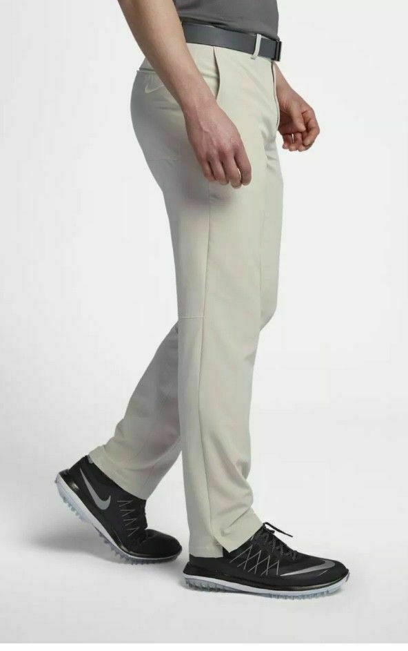 New nwt men's Nike Hybrid woven flex golf pants slacks trousers Bone 921751-072