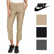 NWT NIKE Tournament Golf CROP PANT DriFit DARK GREY 725712-021 Womens Multi Size