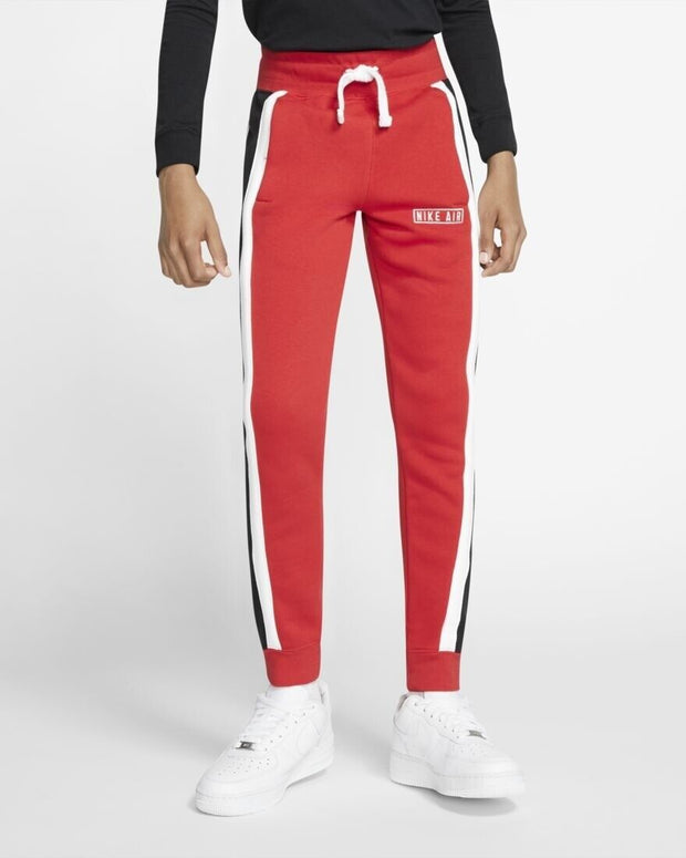 Trousers Nike Sportwear BV3598-657 Junior Pant Red-Black/White Boy Fashion