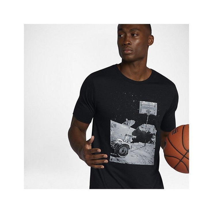 NWT NIKE MEN'S BLACK DRY MOONSHOT BASKETBALL TEE SZ M & L 857932 010