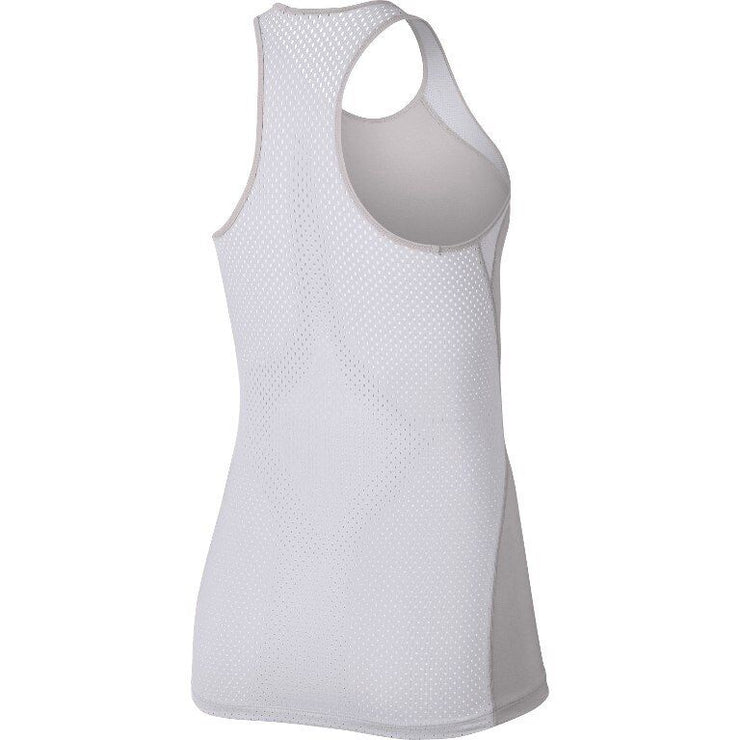 Nike Women's Pro HyperCool Tank - moon particle/vast grey/clear 889625-215