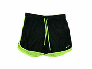 Nike Womens Dri-Fit Stay Cool Mesh 5" Training Shorts Black/Volt 642673 New