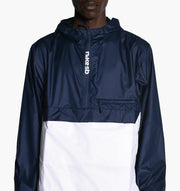 Nike Mens SB Packable Anorak Obsidian / White 860265-475 MSRP $85