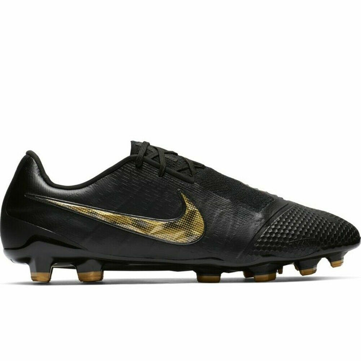 Nike Phantom Venom VNM Elite FG Soccer/RUGBY Cleats Black/Vivid Gold AO7540 077