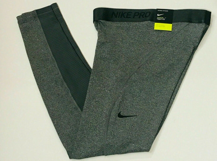 Nike Womens Pro Warm Mid-Rise Dri-Fit Tight Fit Training Tights CJ5718-071