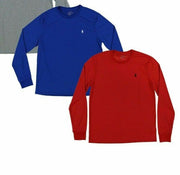 Polo Ralph Lauren Mens T-shirt Performance Long Sleeve Crew Neck