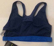 NIKE Womens Classic Pad Bra Extra Large Navy Blue CJ1389 469