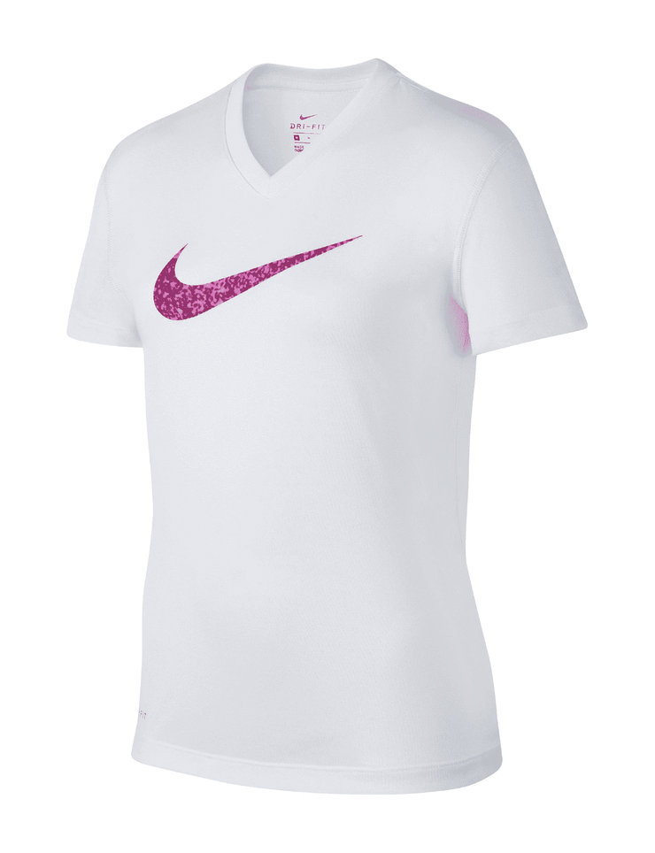 Nike Dry Legend Girls Training T-Shirt 894290 100 Anti Odor