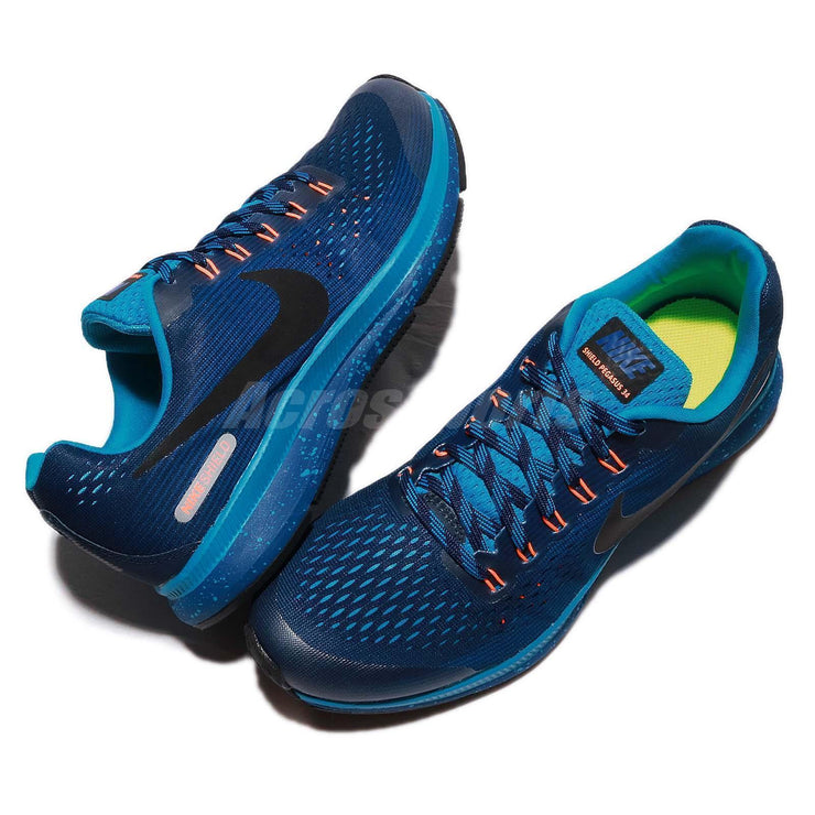 Nike Zoom Pegasus 34 Shield GS Water Repel Youth Women Running 922850-400