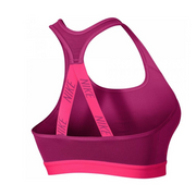 Nike Pro Women Classic Padded Sports Bra Wine/Peach 938823 607