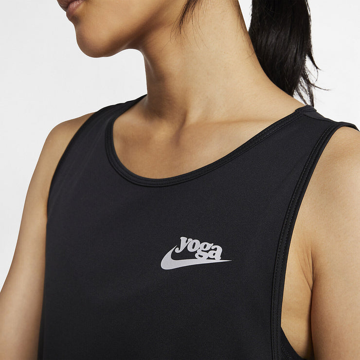 Nike Women's Black Yoga Tank BV5711 010