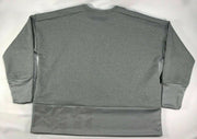 Nike Womens DRI-FIT Long Sleeve Crew Top Gray AH8982-065 Multiple Sizes