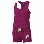 Nike Girl's SPORTSWEAR VINTAGE ROMPER Sport Fuchsia/Sail AA5068 607 Size L, XL