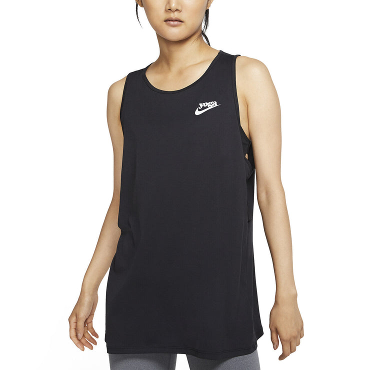 Nike Women's Black Yoga Tank BV5711 010