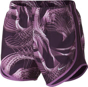 NIKE Women Dry Tempo Chemistry Printed Running Shorts 890417-525