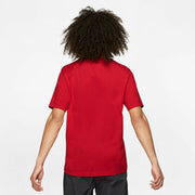 JORDAN MEN'S JORDAN LEGACY AJ4 TEE (UNIVERSITY RED)