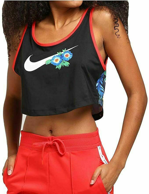 Nike Women Support Tropical Cropped Top CJ5005 010