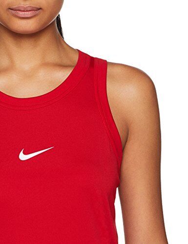 Nike Women's Dry SP18, Womens, Dry Sp18, Gym Red/(White)