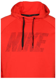 Nike Men's Stitched Logo Graphic Training Hoodie AT3724-634