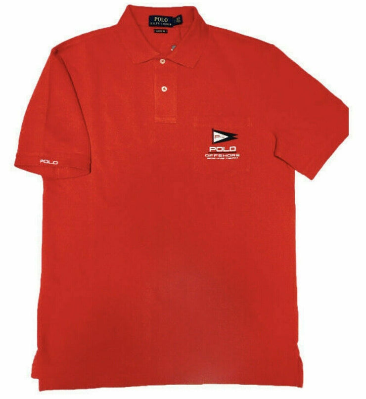 Polo Ralph Lauren P-15 Offshore Sailing Team Pocketed Polo Shirt NWT