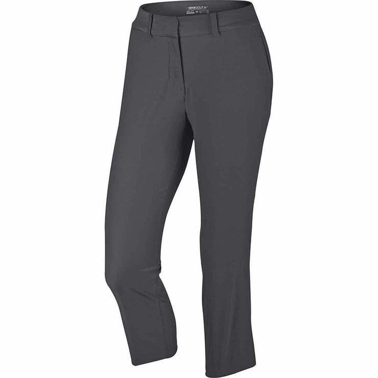 NWT NIKE Tournament Golf CROP PANT DriFit DARK GREY 725712-021 Womens Multi Size