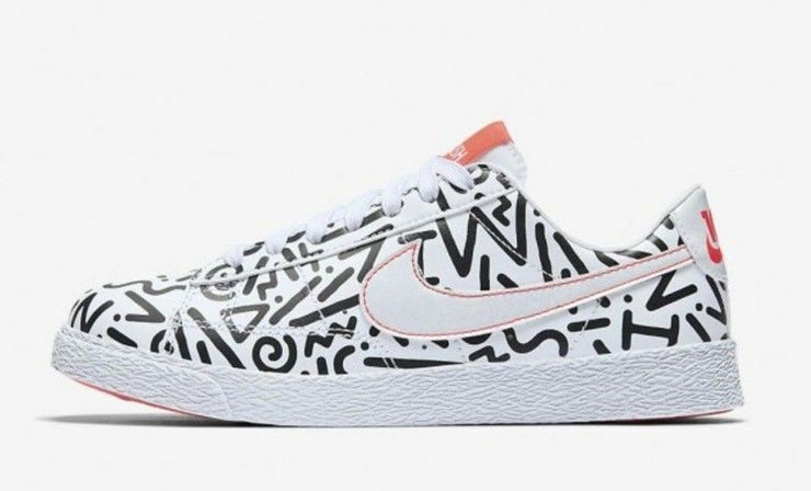 NIKE BLAZER LOW QS (GS) YOUTH (AO1033 100) Multiple Sizes