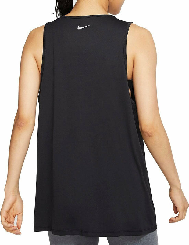 Nike Women's Black Yoga Tank BV5711 010