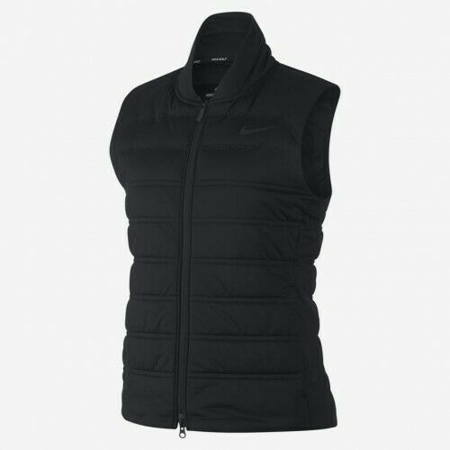 Nike Women's AEROLOFT Standard THERMA Golf Vest NEW 930236 010 Black