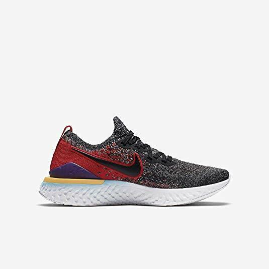 Nike Epic React Flyknit 2 (GS) Multi Size Black/Black/Hyper Jade AQ3243 007