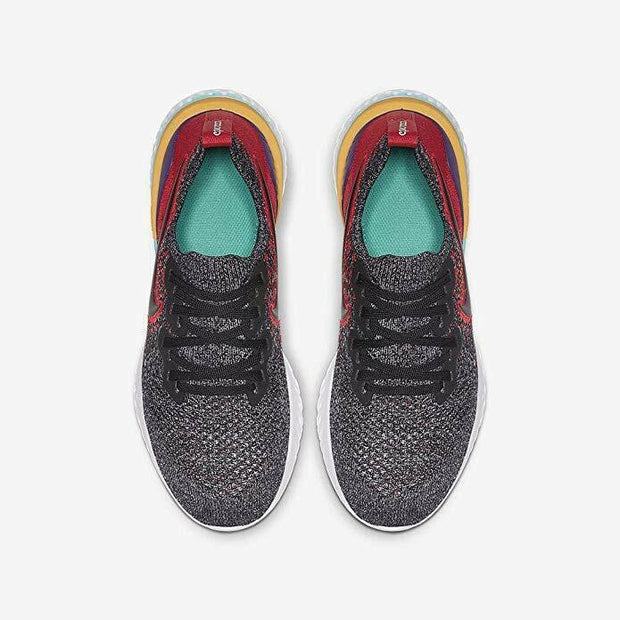 Nike Epic React Flyknit 2 (GS) Multi Size Black/Black/Hyper Jade AQ3243 007