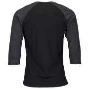 Jordan Men's Air 3 Retro Raglan 3/4 Sleeve T-Shirt Black AQ3312-010