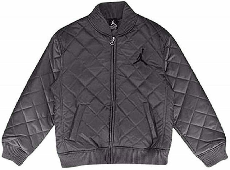 NIKE JORDAN QUILTED CITY OF FLIGHT KIDS JACKET GREY 959598-783