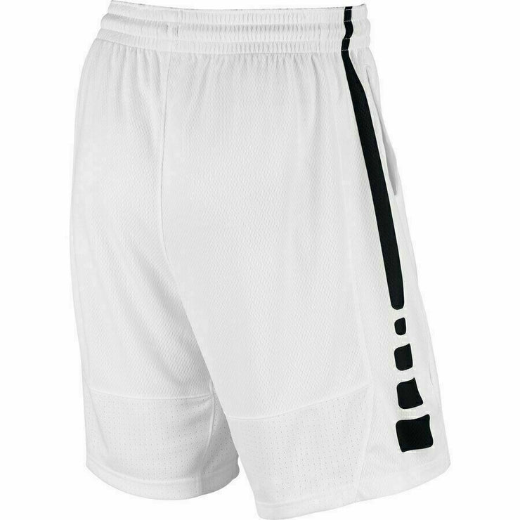 Nike Boy's Elite Dry Basketball Shorts White/Black AT3072