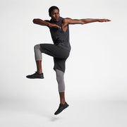 Nike 3/4 Training Tights New Grey Black Men Sportswear AJ1685-036