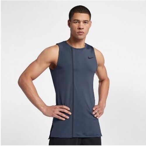 Mens Training Tank Nike ProFitted ThunderBlue LightCarbonBlack AH7993-471 XL