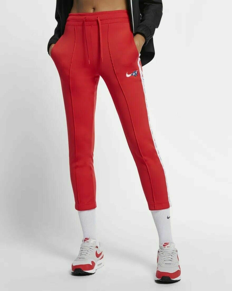 Nike Womens Sportswear Pant CJ5017-696 Light Crimson/White Multiple Size