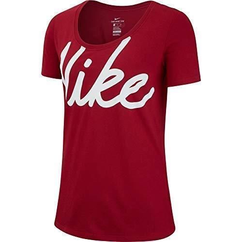 NIKE WOMEN'S DRY TEE DFC BIG SCRIPT AJ3697