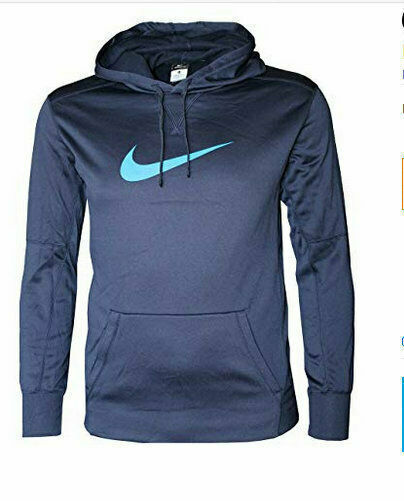 Nike Dry Therma-Fit Swoosh Hoodie Sweatshirt Navy CI5794-459 Multiple Sizes