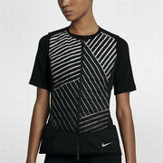 Nike Womens Aeroloft Flash Packable Down Running Vest Black/Reflective New