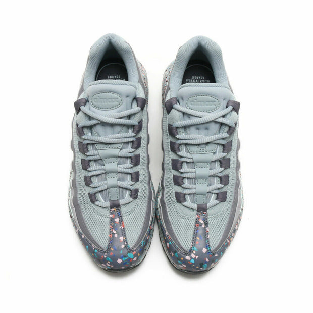 Nike Womens Air Max 95 SE Confetti Sneaker Shoes Light Pumice 918413 002 New