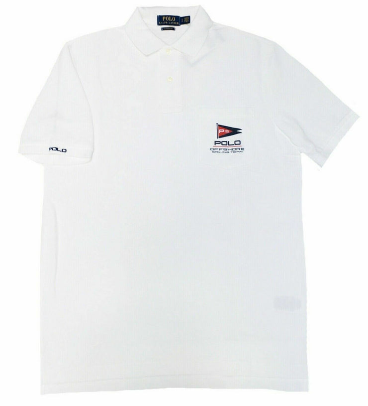 Polo Ralph Lauren P-15 Offshore Sailing Team Pocketed Polo Shirt NWT