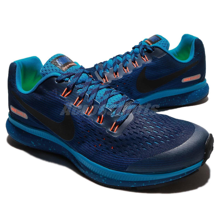 Nike Zoom Pegasus 34 Shield GS Water Repel Youth Women Running 922850-400