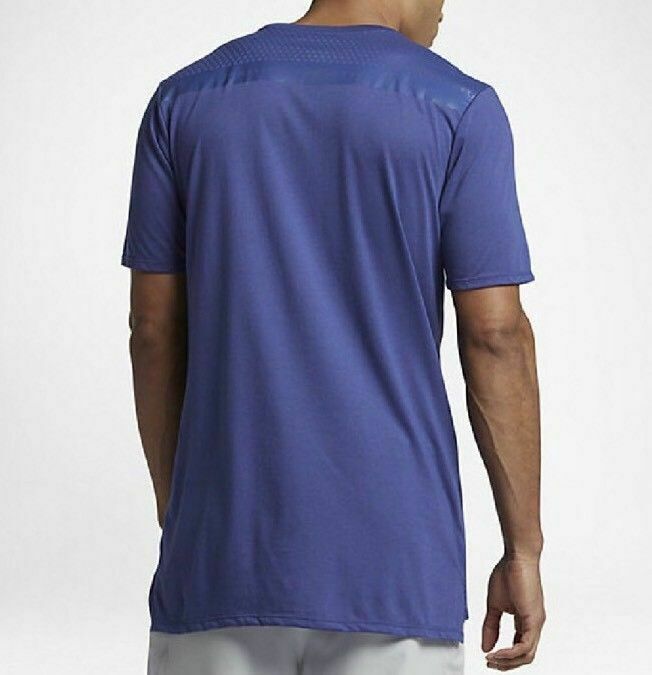 NIKE DRY BASKETBALL B1 Dri-FIT T-SHIRT 844508-512 Deep Night Blue